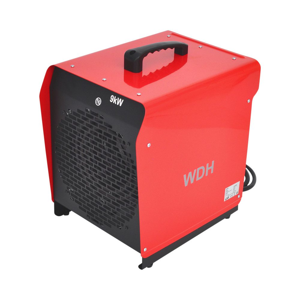 WDH BGP09 Elektroheizer Heizlüfter 9 kW 400V 16A