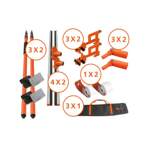 Heylo HEYWALL Staubschutzwand Profi-Paket