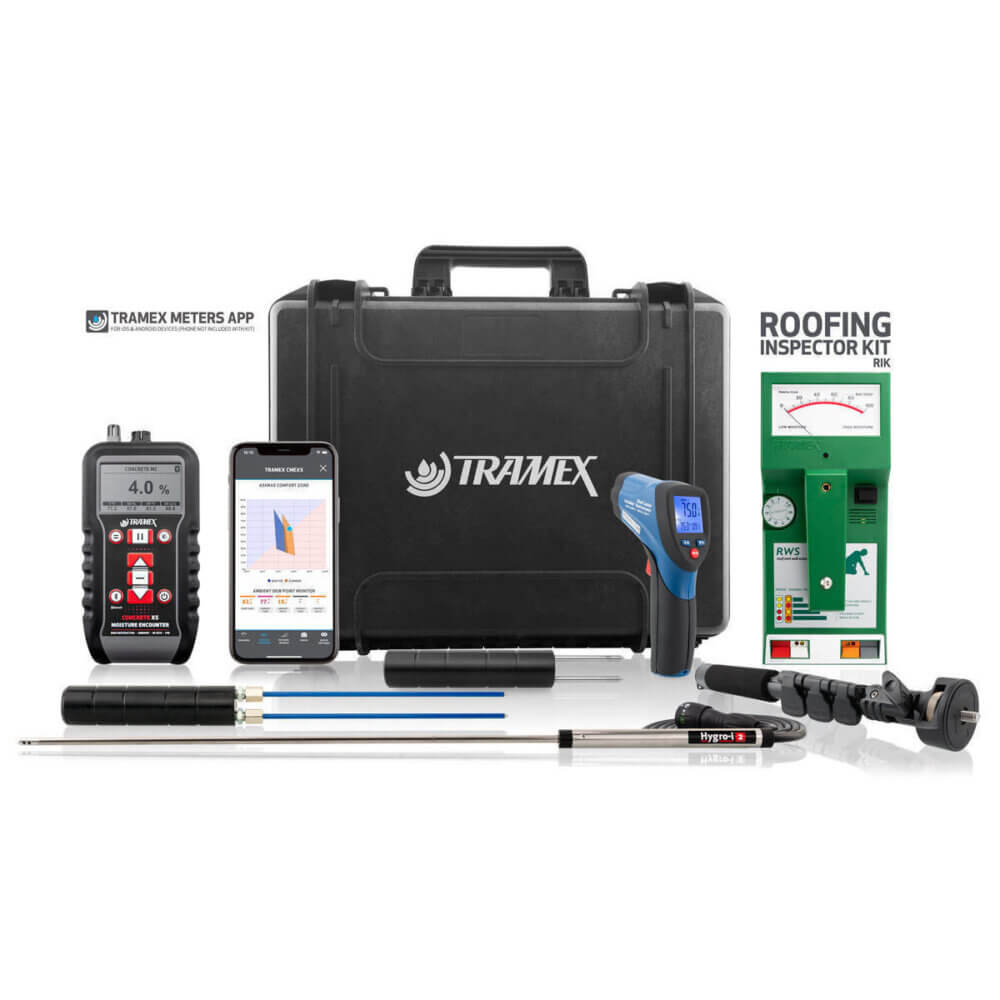 Tramex Roofing Inspector Kit Flachdach Lecksuche
