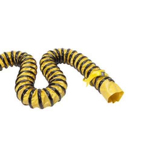 Wilms Warmluftschlauch 100 mm x 7,6 m inkl. Befestigungsgurt