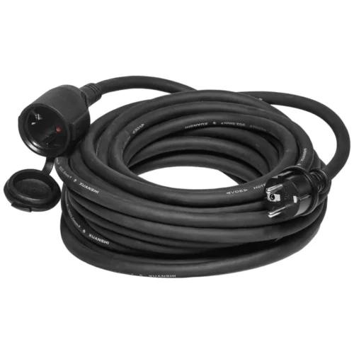 Allegra Verlängerungskabel Gummi 230V/16A, H07RN-F 3G, 2.5 mm², 10 Meter