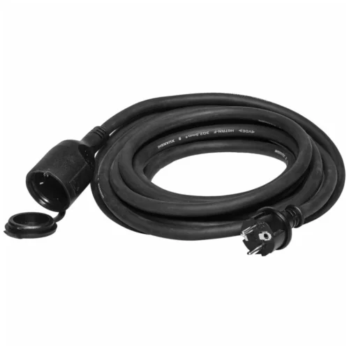 Allegra Verlängerungskabel Gummi 230V/16A, H07RN-F 3G, 2.5 mm², 5 Meter